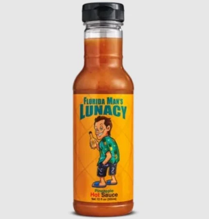 Firehouse subs Florida Man’s Lunacy Pineapple Hot Sauce