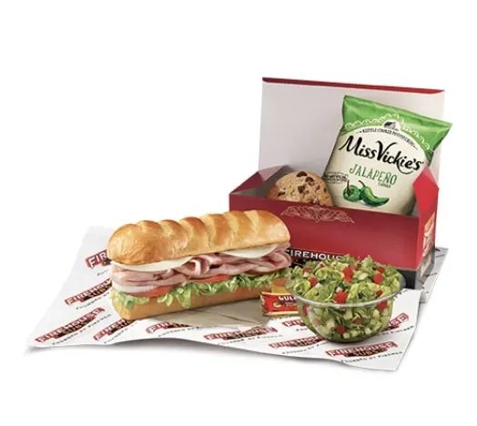 Firehouse subs menu Rookie Box Lunch