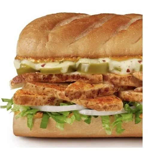 Firehousesubs menu Spicy Cajun Chicken